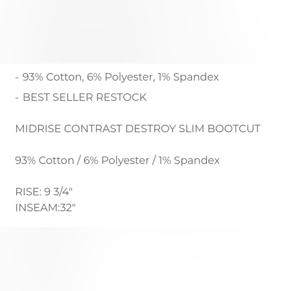 Judy Blue Jeans slim bootcut - Picture 11 of 11